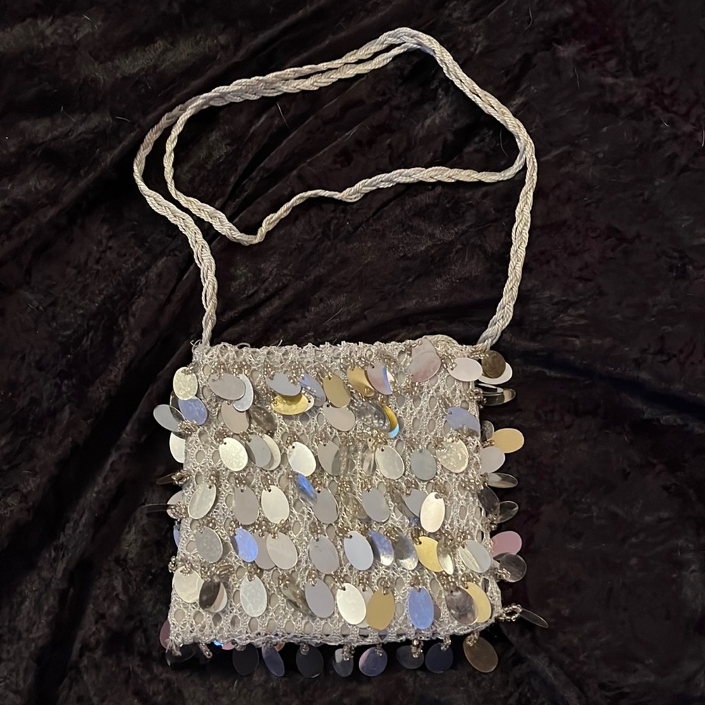 Small Silver Bag